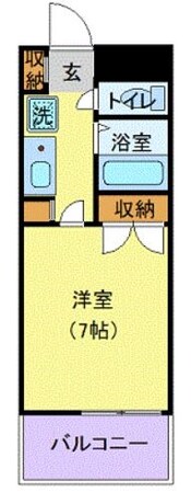 宇都宮駅 徒歩12分 3階の物件間取画像